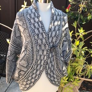 Zara knit toggle cardigan